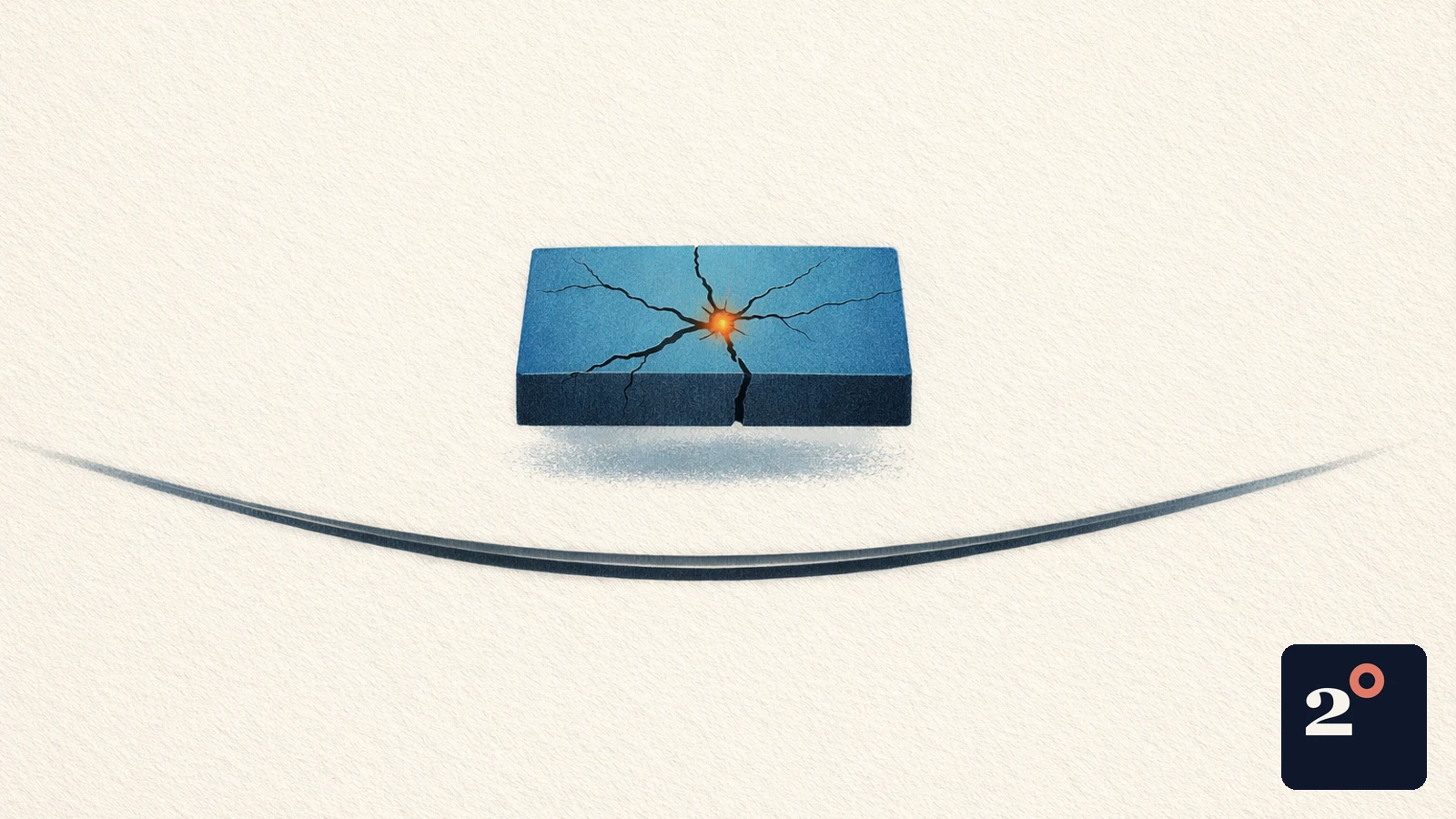 Conceptual editorial illustration for Why the indium-phosphide laser, not the GPU, is the chokepoint deciding who can scale AI